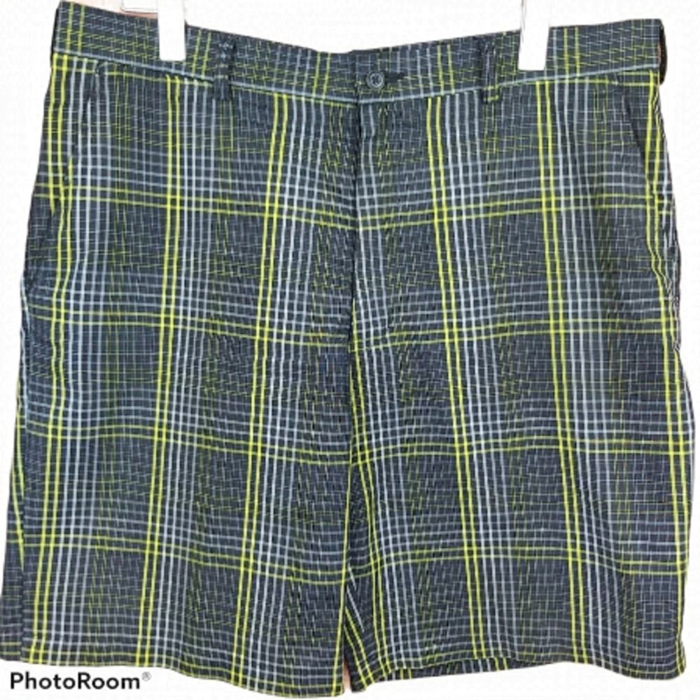 𝅺🍄3/50$🍄 PGA TOUR Pro Series Golf plaid shorts size 36